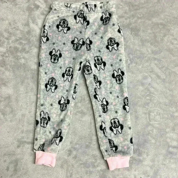 Disney - Minnie Mouse - Fuzzy Fleece  Joggers. Size XXS (2/3) - Picture 1 of 3